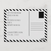 Aangepaste dag gaat rond de zon briefkaart (Achterkant)