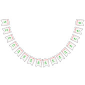 Aangepaste dag in het menu Chinees restaurant Vlaggetjes (Alle)