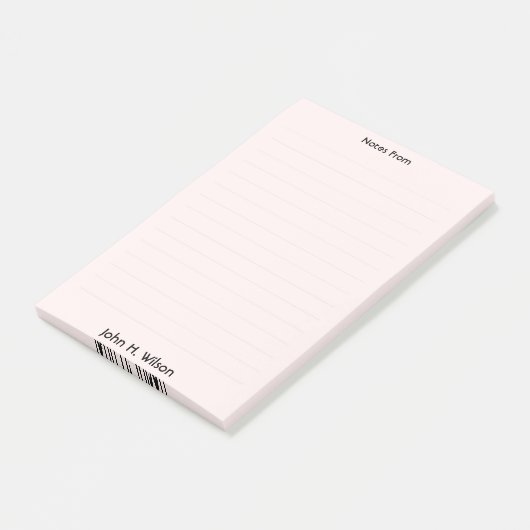 Aangepaste dagelijkse planner post-it® notes (Schuin)