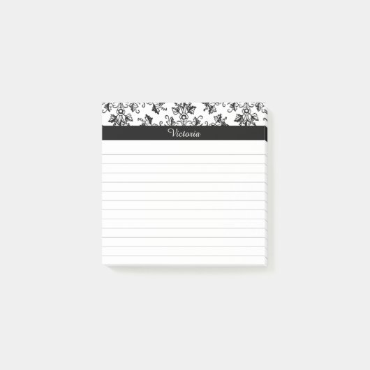 Aangepaste  Daisy Floral Art-kaartjes Post-it® Notes (Voorkant)