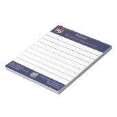 Aangepaste dakraming notitieblok voor aannemers (Linkerzijde)