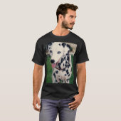 Aangepaste Dalmatische Hond Upload de foto van uw T-shirt (Voorkant volledig)
