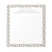 Aangepaste Dalmatische Persudasion-laptop Notitieblok (Voorkant)