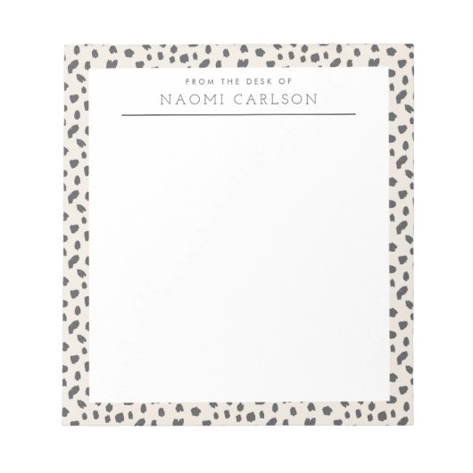 Aangepaste Dalmatische Persudasion-laptop Notitieblok (Voorkant)