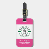 Aangepaste Damesgolftoernooi creëren Bagagelabel (Voorkant verticaal)