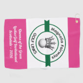 Aangepaste Damesgolftoernooi creëren Golfhanddoek (Horizontaal)