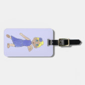 Aangepaste Dance Bag Lyrical Modern Dancer Class Bagagelabel (Voorkant horizontaal)