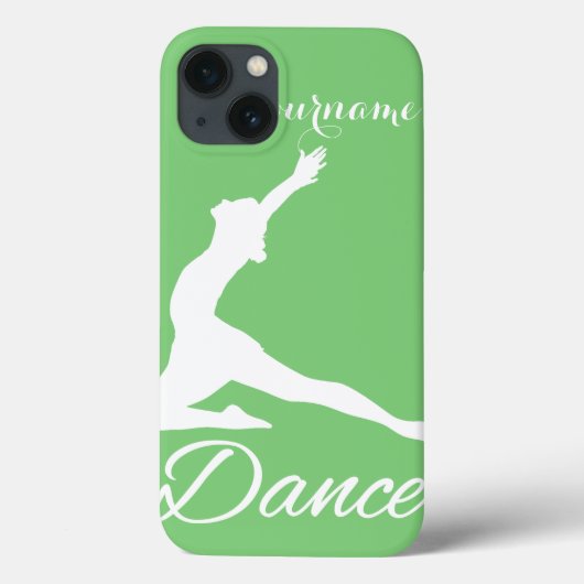 Aangepaste DANCE-hoesjes voor monogram en kleur Case-Mate iPhone Case (Achterkant)