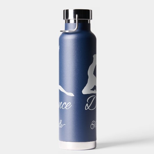 Aangepaste DANCE-naam en -kleur Waterfles (Rechts)