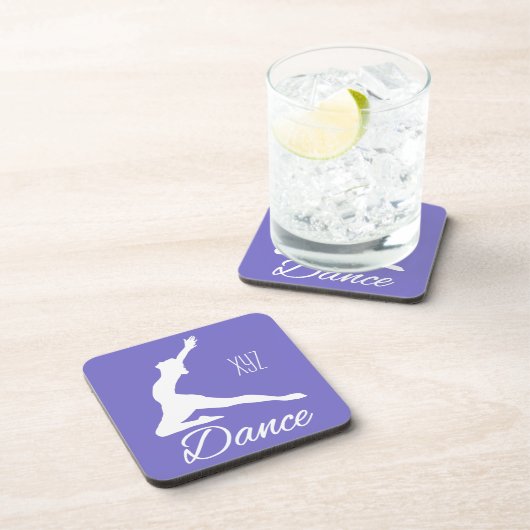Aangepaste DANCE-onderzetters voor monogram en kle Bier Onderzetter (Rechterzijde)