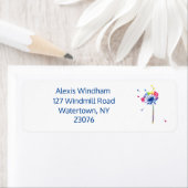 Aangepaste Dandelion Etiket (Insitu)