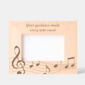 Aangepaste dank u geëtste houten foto gegraveerde lijstjes (Voorkant)