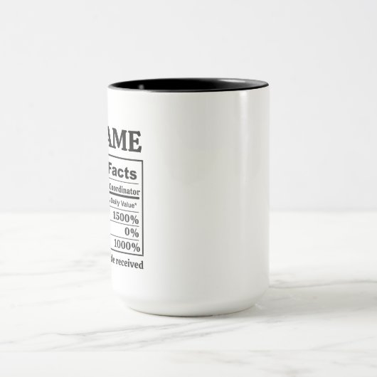 Aangepaste dank u Mok Coworker Boss Verjaardag Fun (Midden)