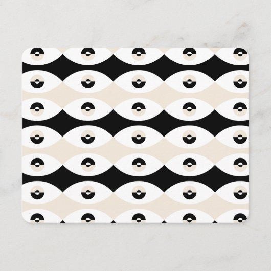 Aangepaste dank u promo invoegen met QR-code Informatiekaartje (Voorkant)