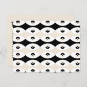 Aangepaste dank u promo invoegen met QR-code Informatiekaartje (Voorkant / Achterkant)