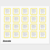 Aangepaste dank u Stickers en Favor Labels (Vel)