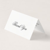 Aangepaste dank u Vouw Kaart (Voorkant)