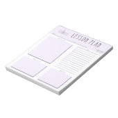Aangepaste dans-lesson Planner - voorbij de barriè Notitieblok (Linkerzijde)