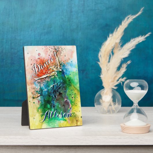 Aangepaste danser fotoplaat (Zijkant)