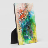 Aangepaste danser fotoplaat (Zijkant)