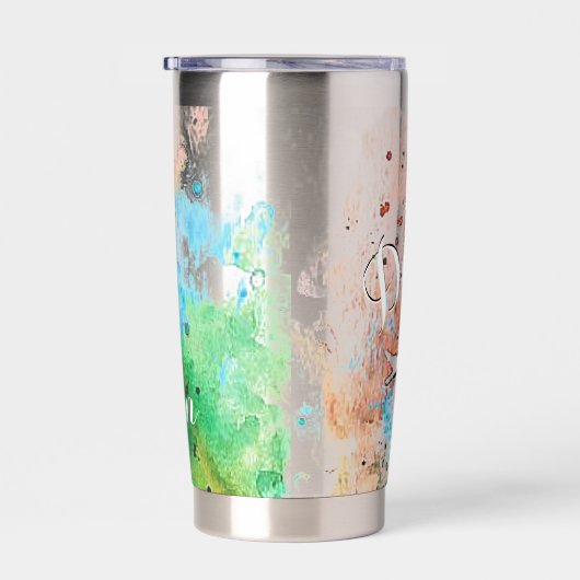 Aangepaste danser geïsoleerde drinkbeker (Rechts)