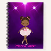 Aangepaste danser Kinder Notitieboek (Voorkant)