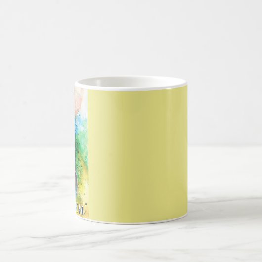 Aangepaste danser koffiemok (Center)