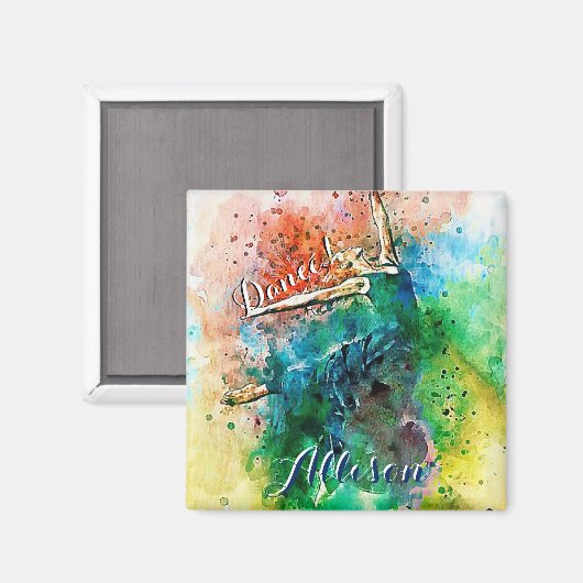 Aangepaste danser magneet (Voorkant / Achterkant)
