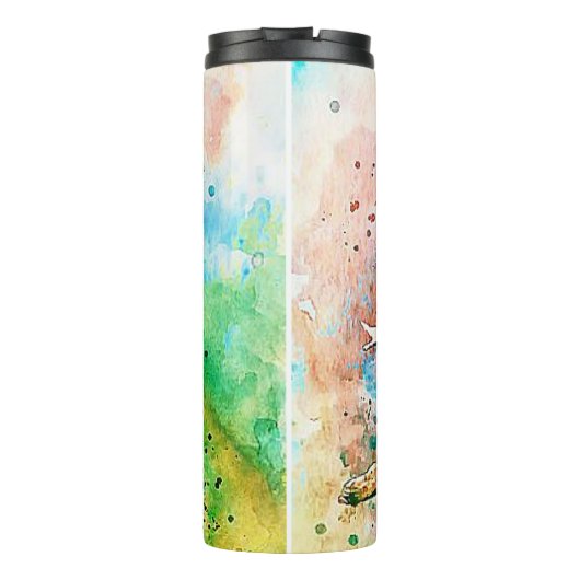 Aangepaste danser thermosbeker (Achterkant)