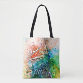 Aangepaste danser tote bag (Voorkant)
