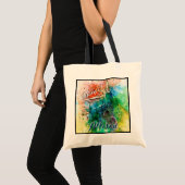 Aangepaste danser tote bag (Voorkant (product))