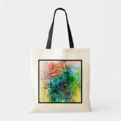 Aangepaste danser tote bag (Voorkant)