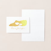 Aangepaste dansleraar Modern Lyrical Shoe Folie Kaarten (Display)