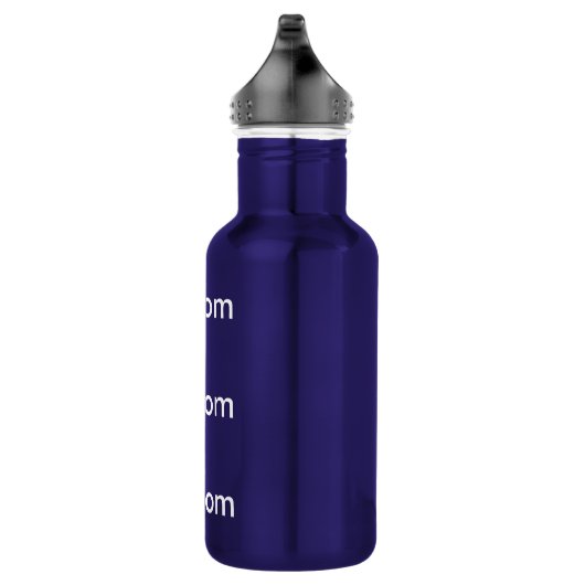 Aangepaste DARK BLUE Roestvrij staal 18 oz waterfl Waterfles (Rechts)