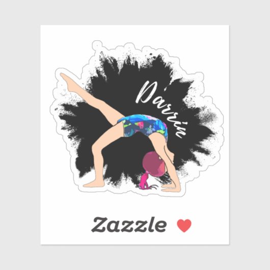 Aangepaste Darrin-Sticker Sticker (Vel)