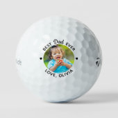 Aangepaste datum Aangepaste fotofeesten dag op maa Golfballen (Voorkant)