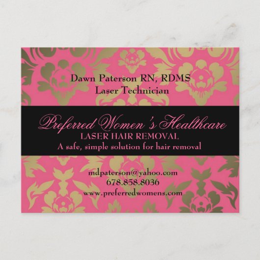 Aangepaste datum briefkaart (Voorkant)