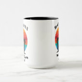 Aangepaste datum buiten gebruik gestelde Mok (Midden)