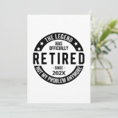 Aangepaste datum De legende is officieel met pensi Kaart (Staand voorkant)