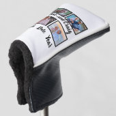 Aangepaste datum Jubileum 4 Fotocollage Golfheadcover (3/4 voorkant)