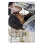 Aangepaste datum opslaan - Aangepaste flexibele fo Magneet (Verticaal)