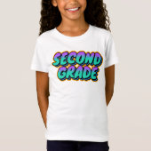 Aangepaste datum Tweede klas Teken Mijn Shirt Meme (Voorkant)
