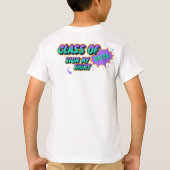Aangepaste datum Tweede klas Teken Mijn Shirt Meme (Achterkant)