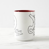 Aangepaste datum van Sleeve in de maag Mok (Midden)