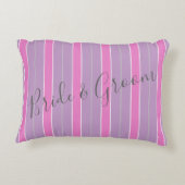 Aangepaste datum voor witte bruinkoollimousine aut accent kussen (Achterkant)