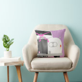 Aangepaste datum voor witte bruinkoollimousine aut kussen (Stoel)