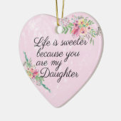 Aangepaste Daughter Ornament (Links)