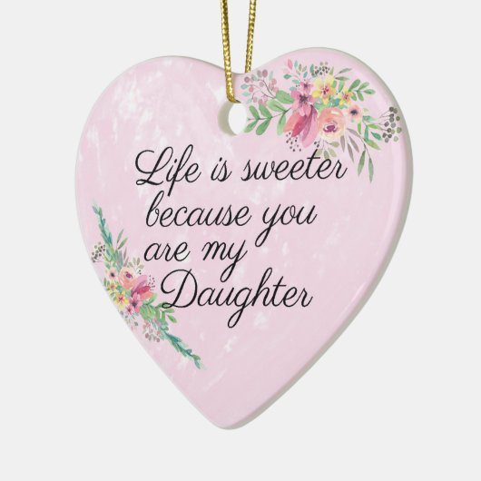 Aangepaste Daughter Ornament (Links)