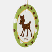 Aangepaste decoratieve bosvriendschappelijke ontwe keramisch ornament (Rechts)