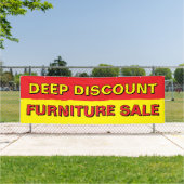Aangepaste Deep Discount Meubel Sale Groot Spandoek (Insitu)
